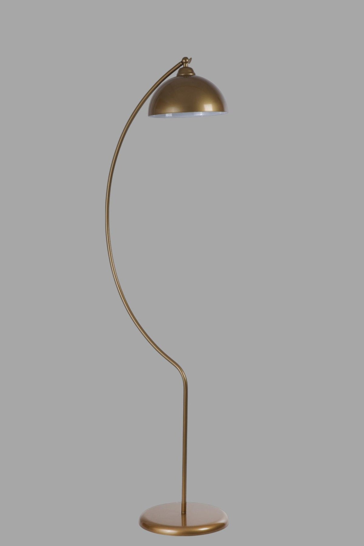 Podna lampa 555, zlatna
