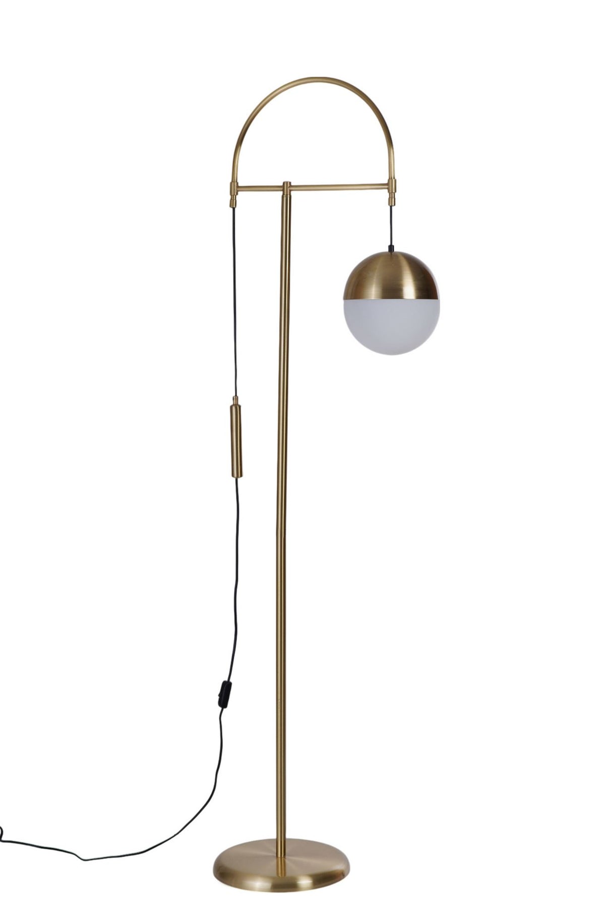 Podna lampa 883, Bijela, Zlatna