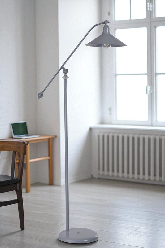 Podna lampa 913, siva