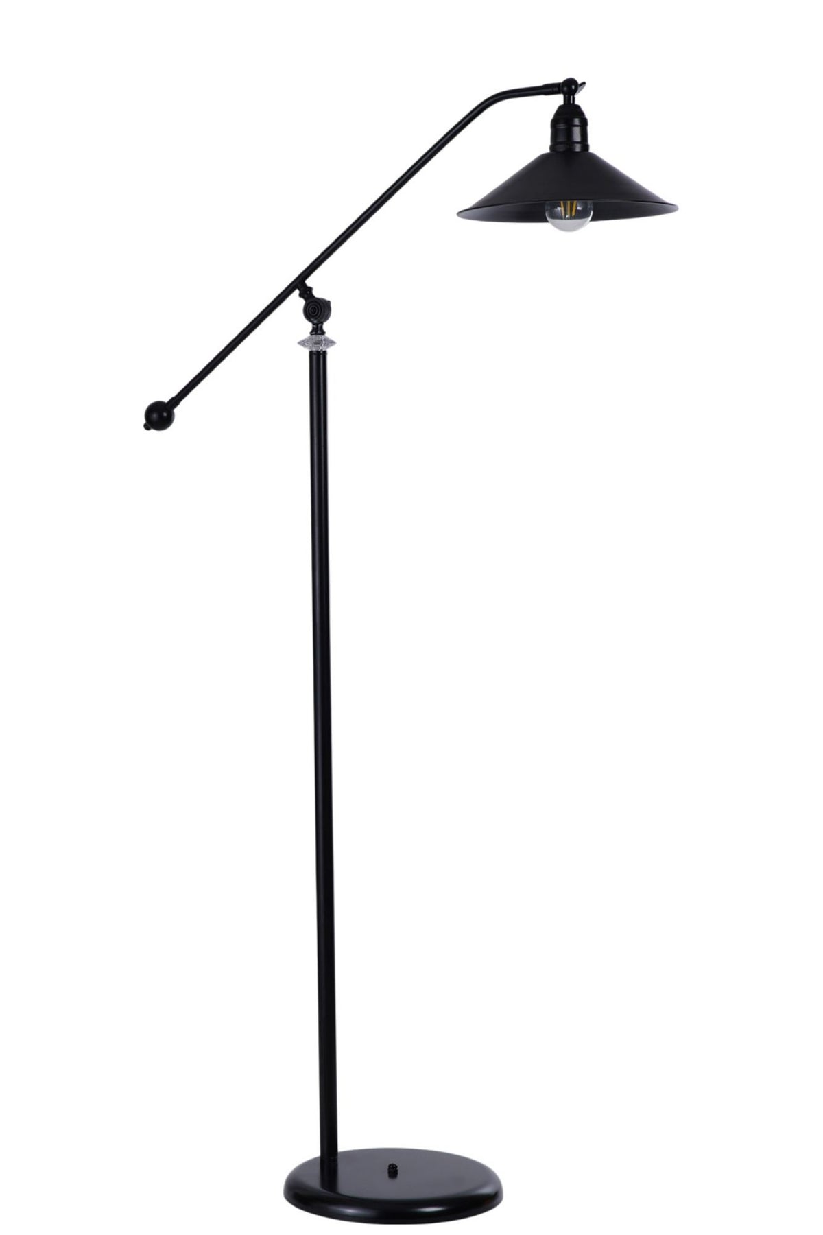 Podna lampa 968, crna