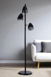 Podna lampa 040, crna