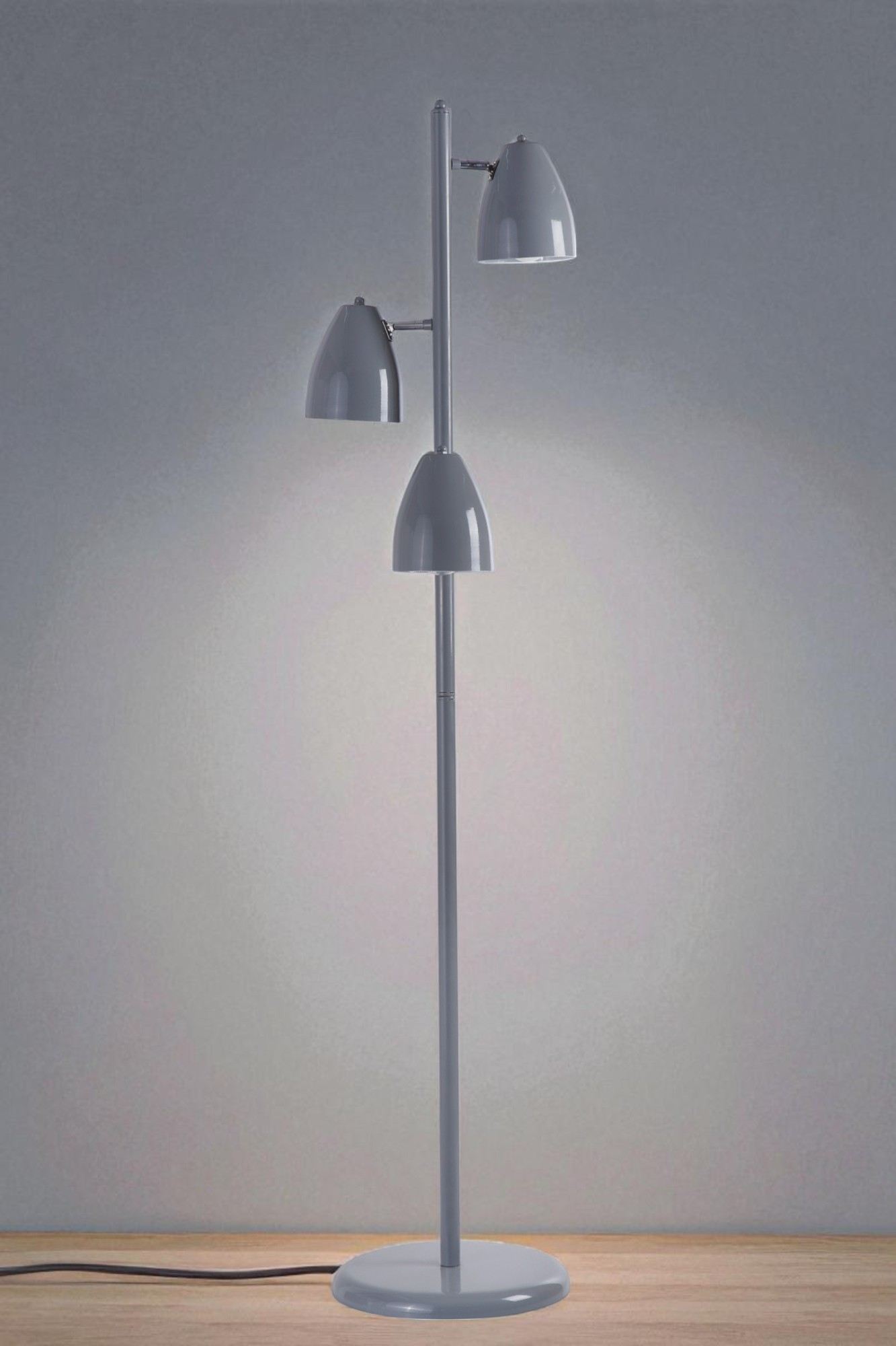Podna lampa 088, siva