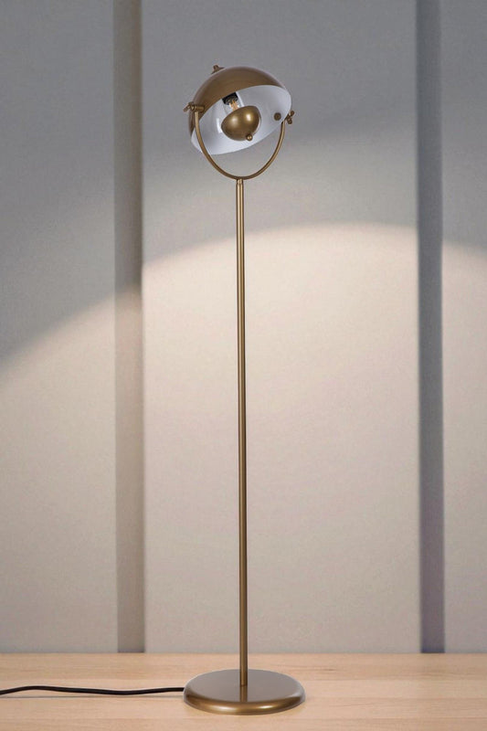 Podna lampa 156, zlatna