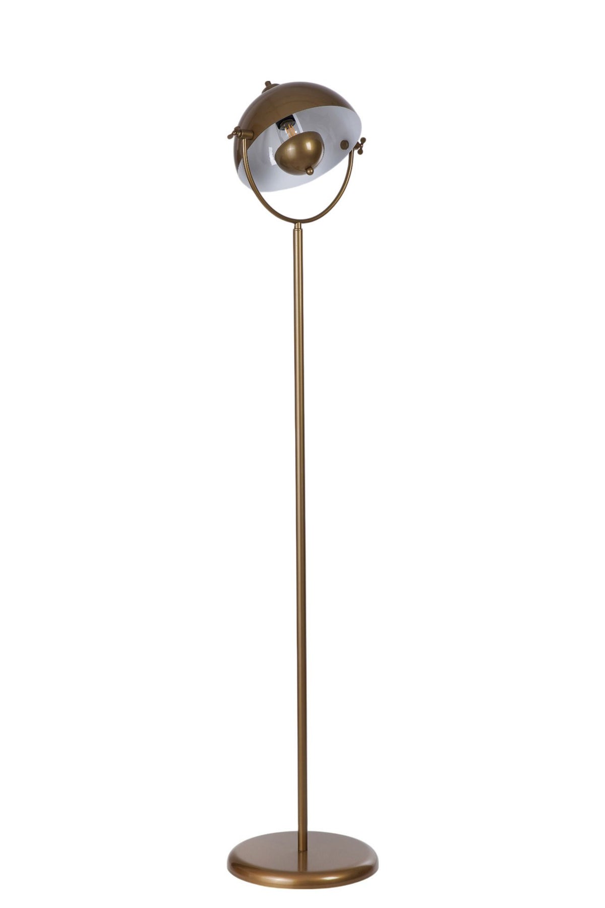 Podna lampa 156, zlatna
