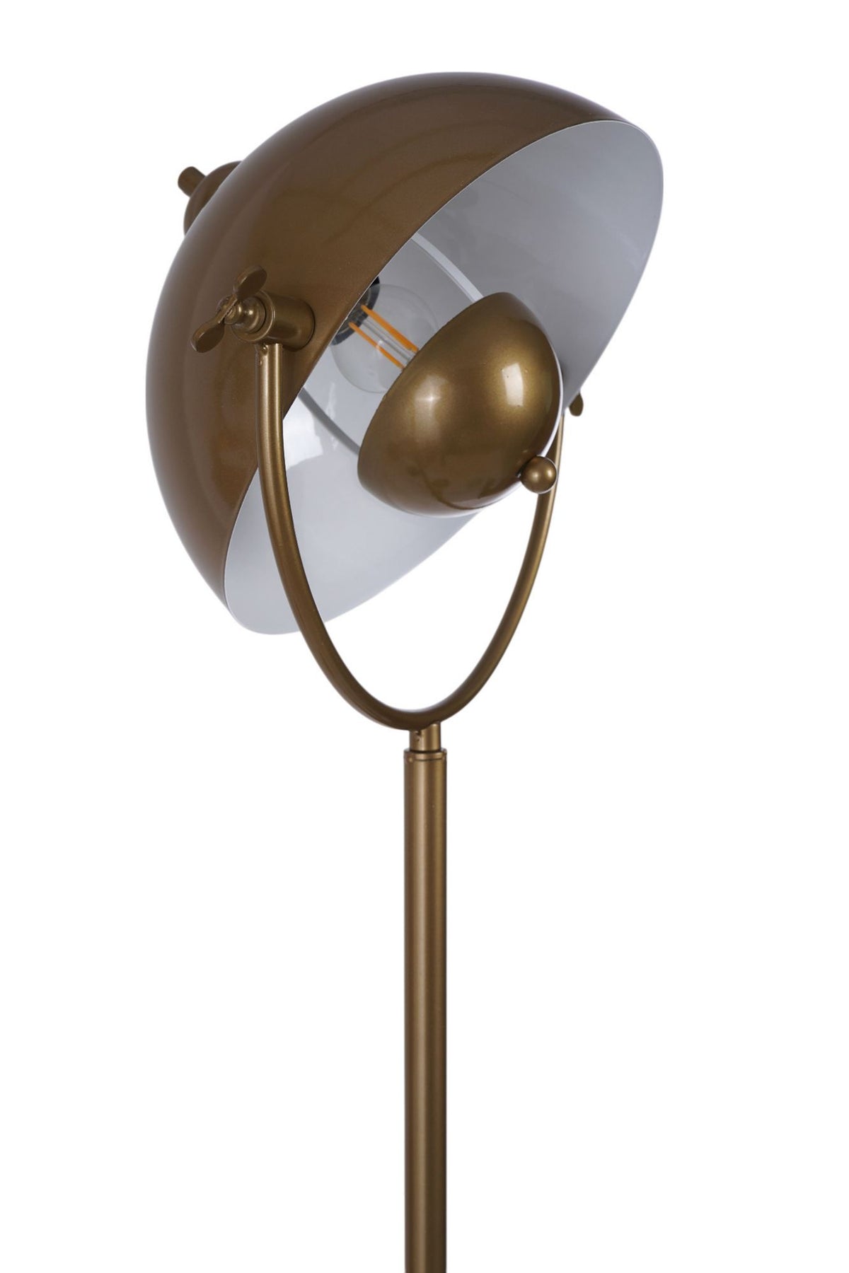 Podna lampa 156, zlatna
