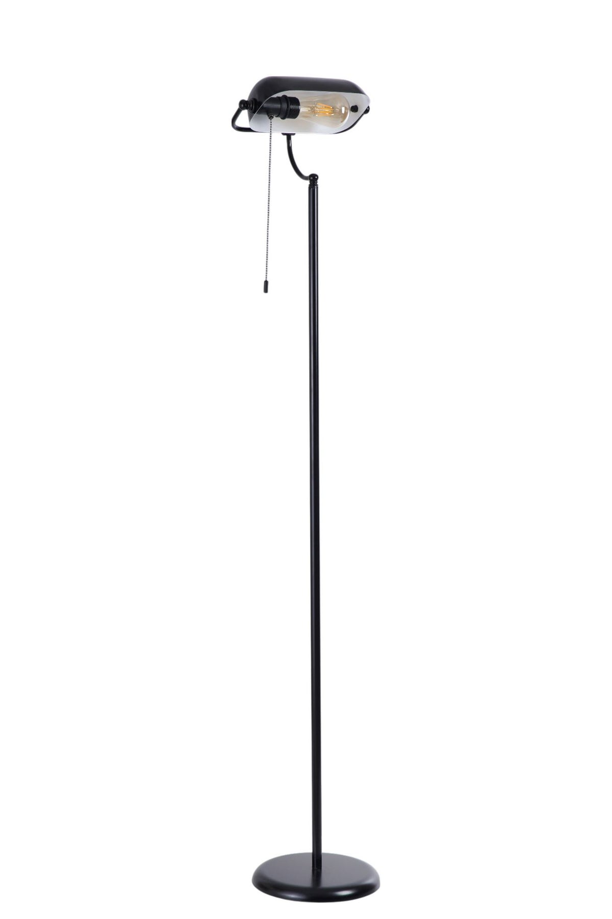 Podna lampa 224, crna