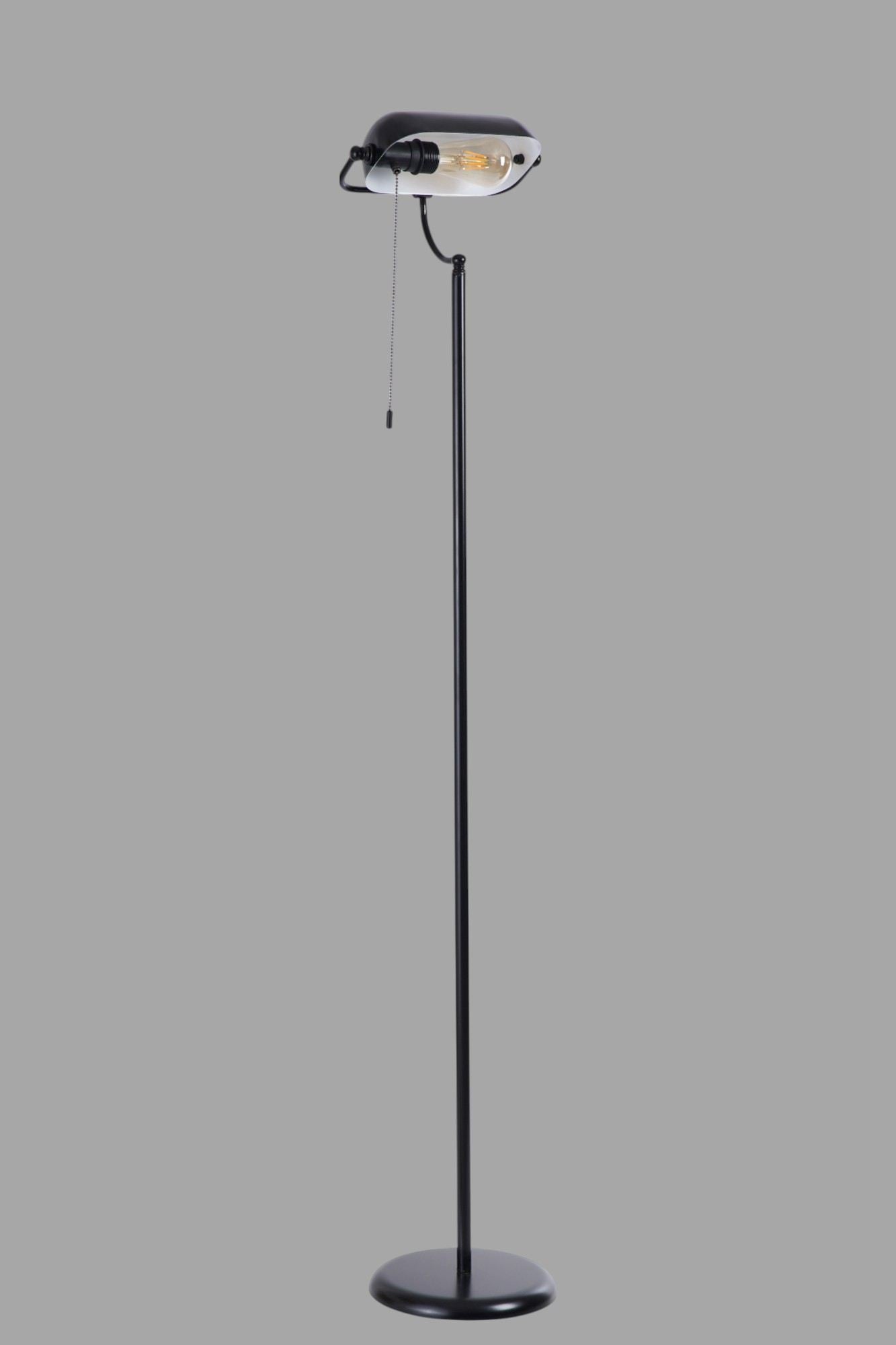 Podna lampa 224, crna