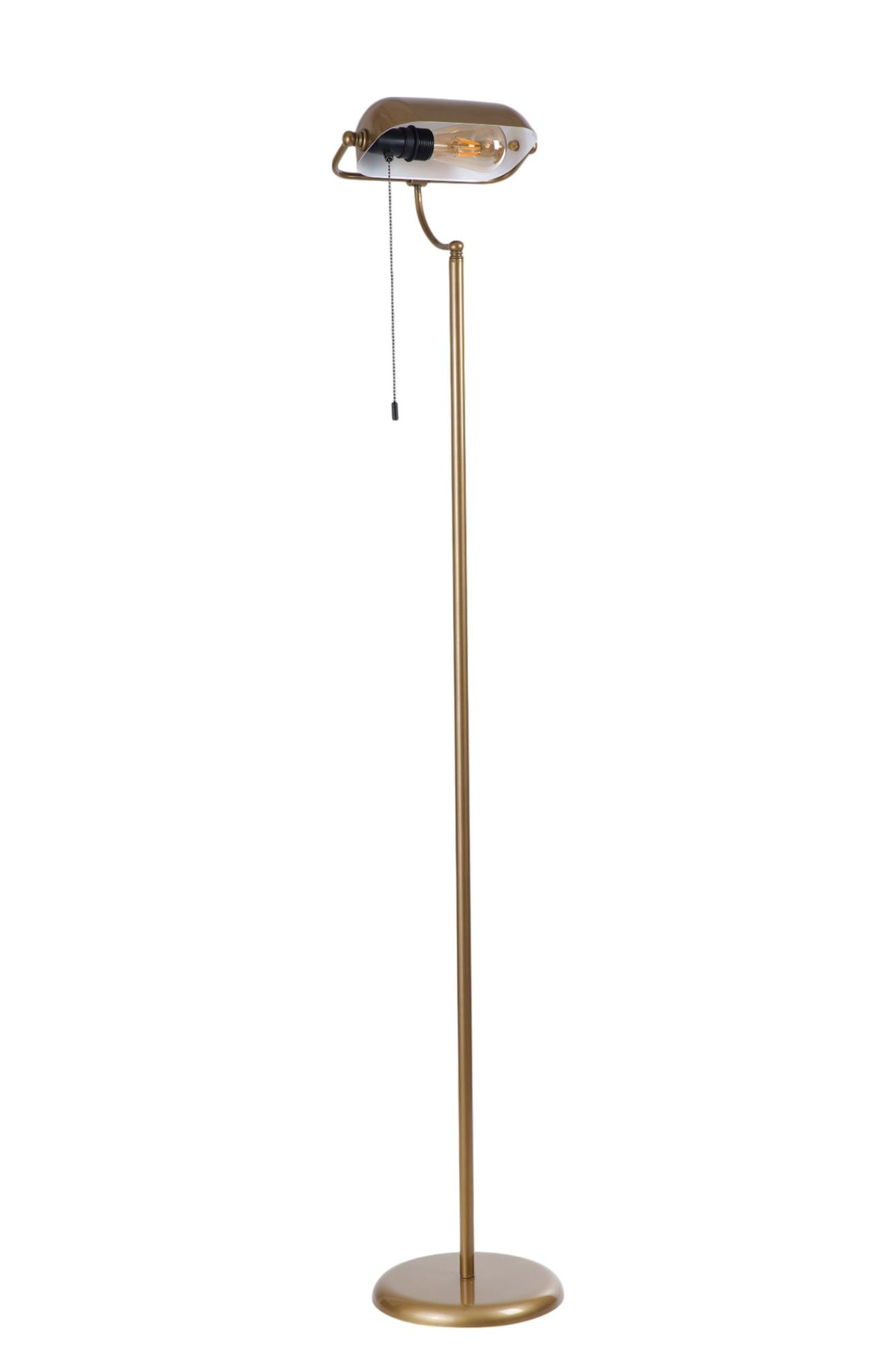 Podna lampa 231, zlatna