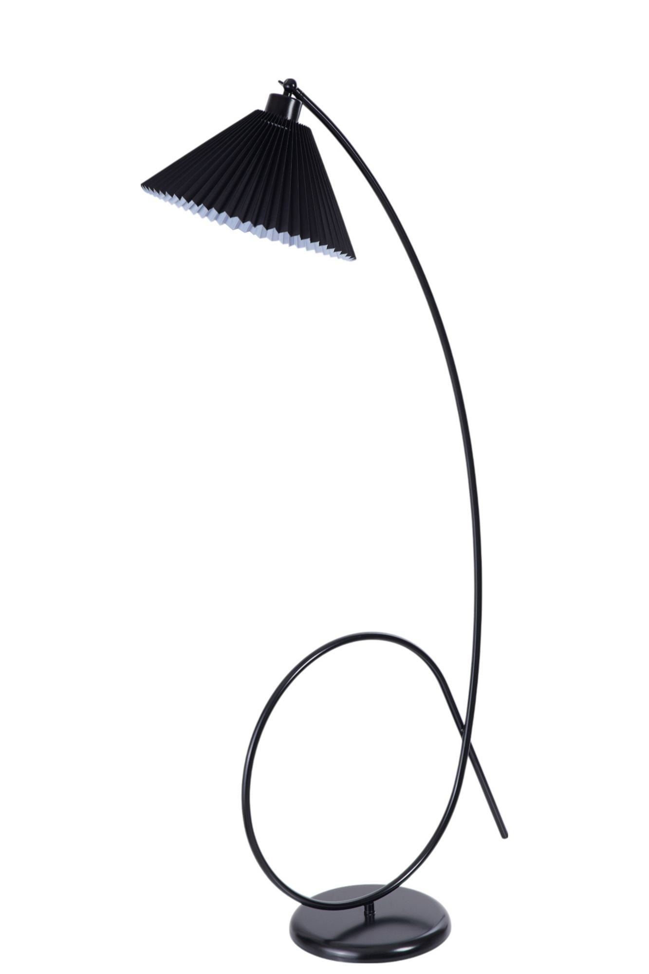 Podna lampa 286, crna