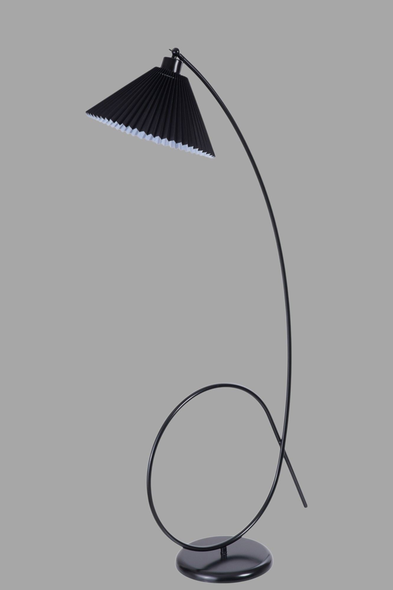 Podna lampa 286, crna