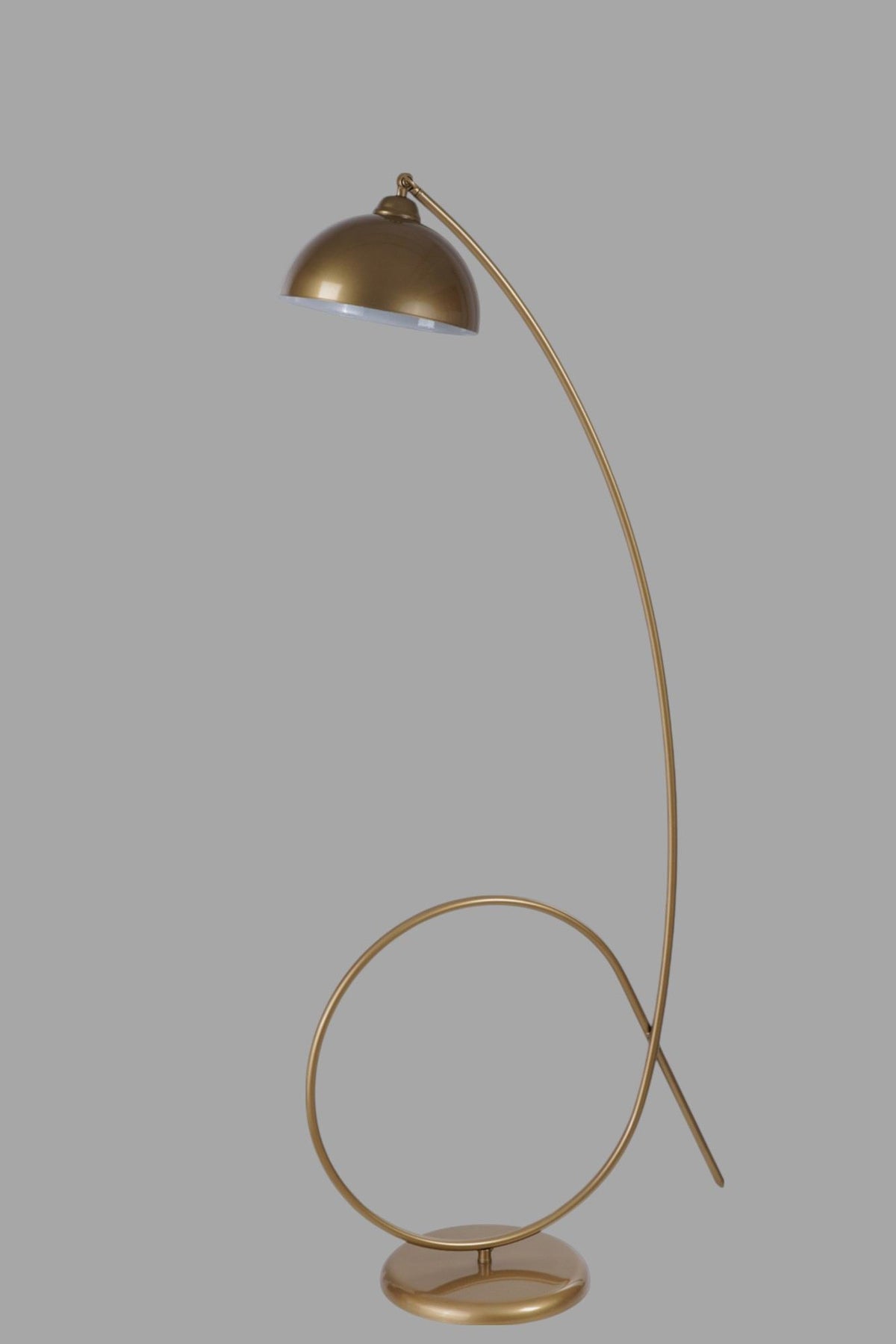 Podna lampa 330, zlatna