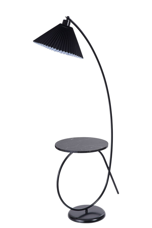 Podna lampa 415, crna