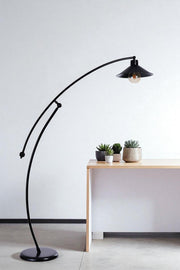 Podna lampa 552, crna