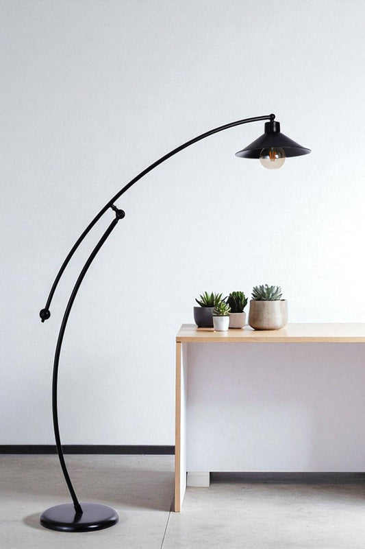 Podna lampa 552, crna