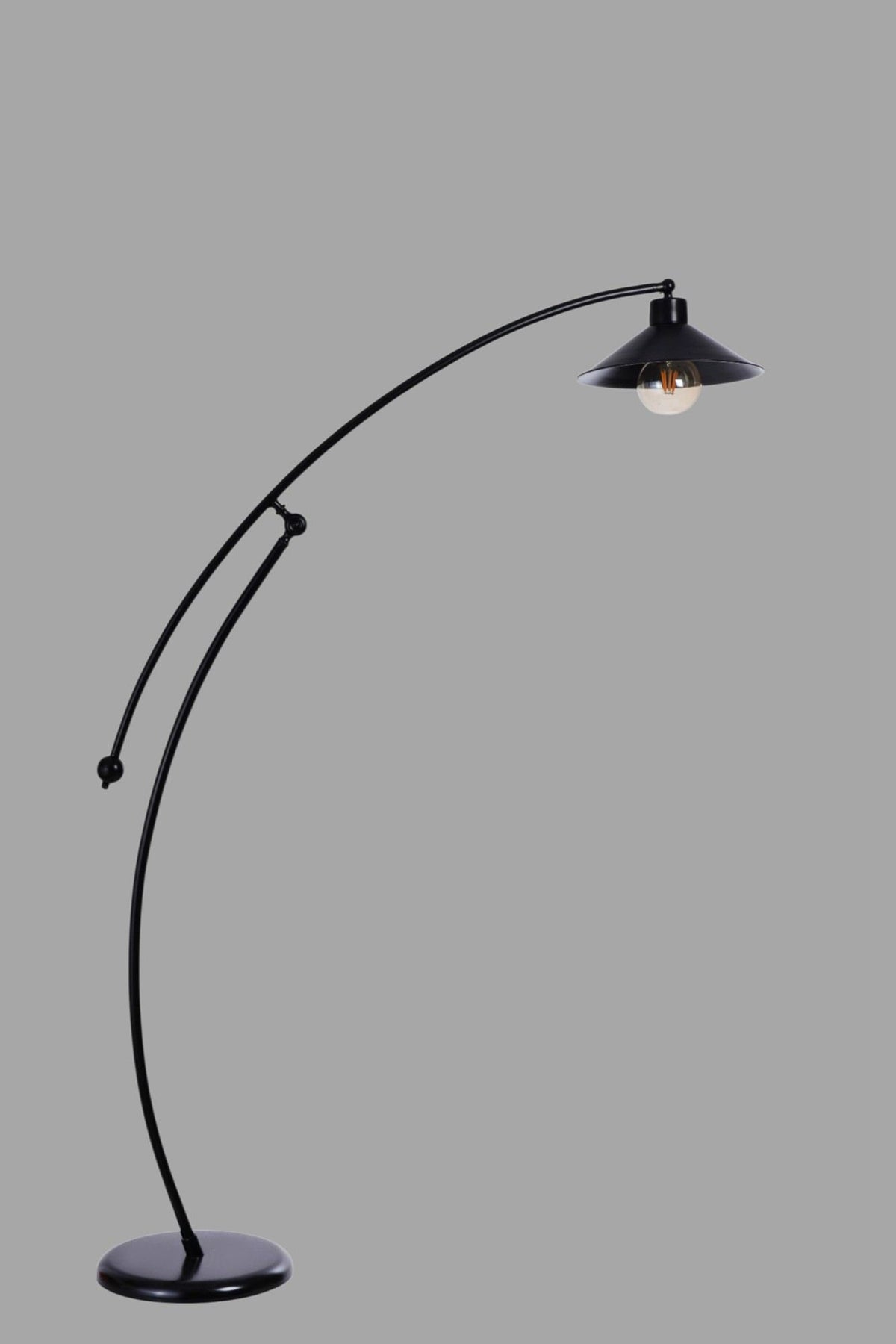 Podna lampa 552, crna
