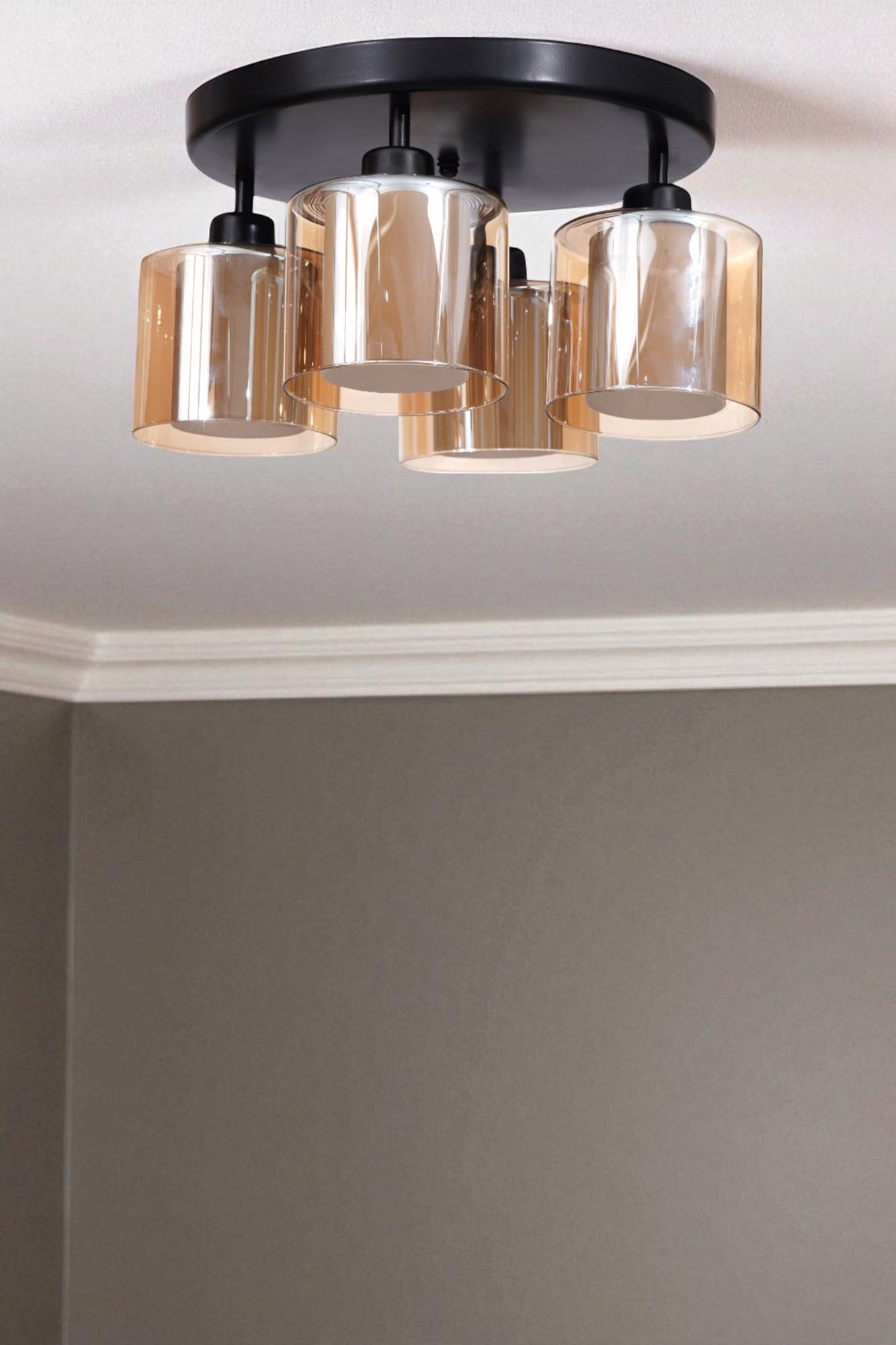 Luster 655, med, crna