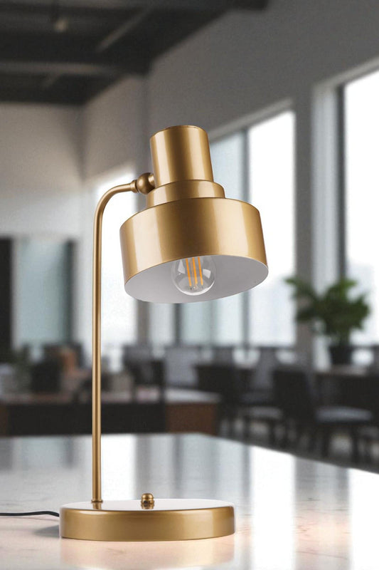 Stolna lampa 304, zlatna