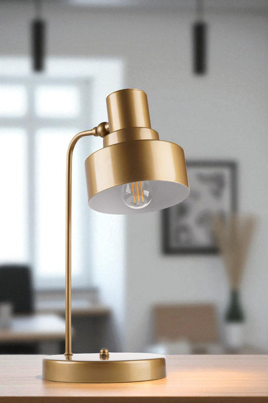 Stolna lampa 304, zlatna