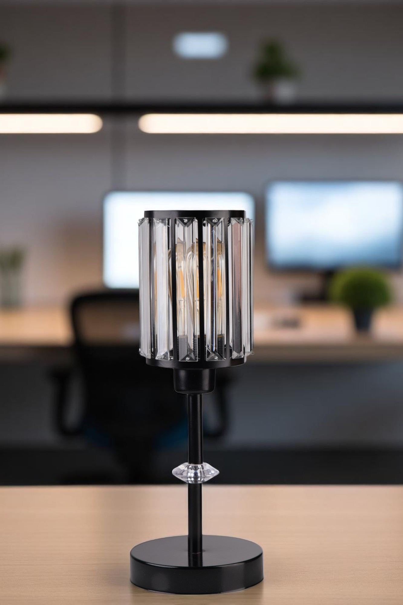 Stolna lampa 595, crna