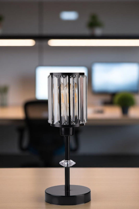 Stolna lampa 595, crna