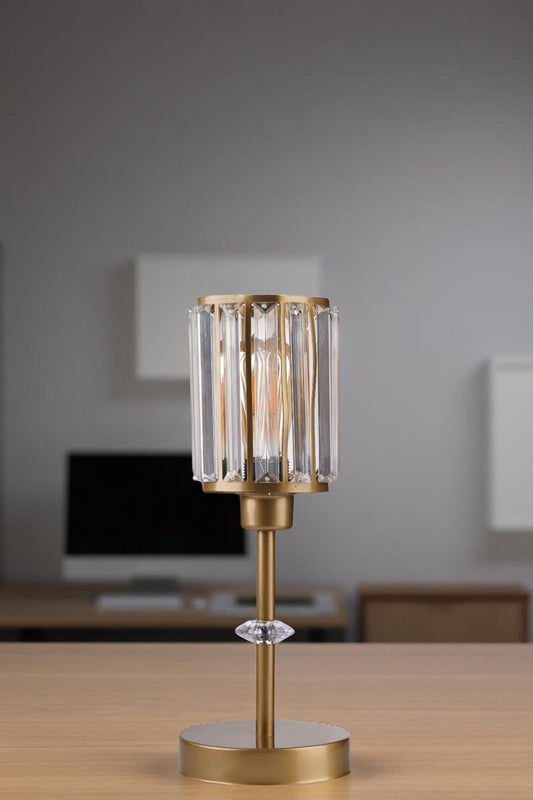 Stolna lampa 601, zlatna