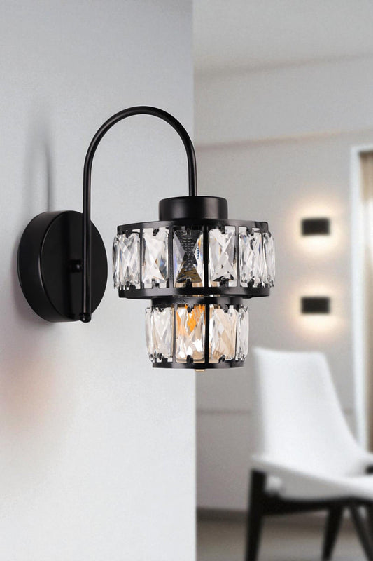 Zidna lampa 748, crna