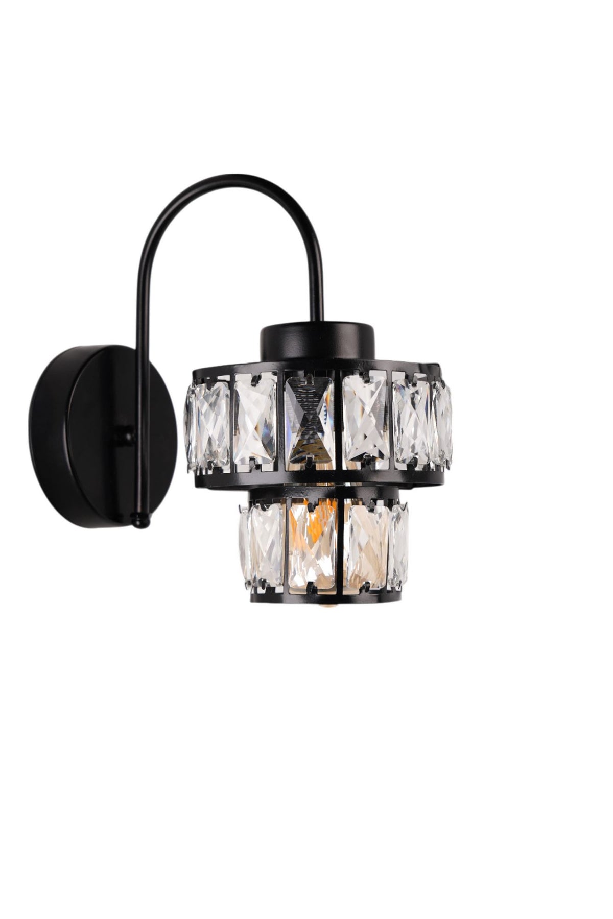 Zidna lampa 748, crna