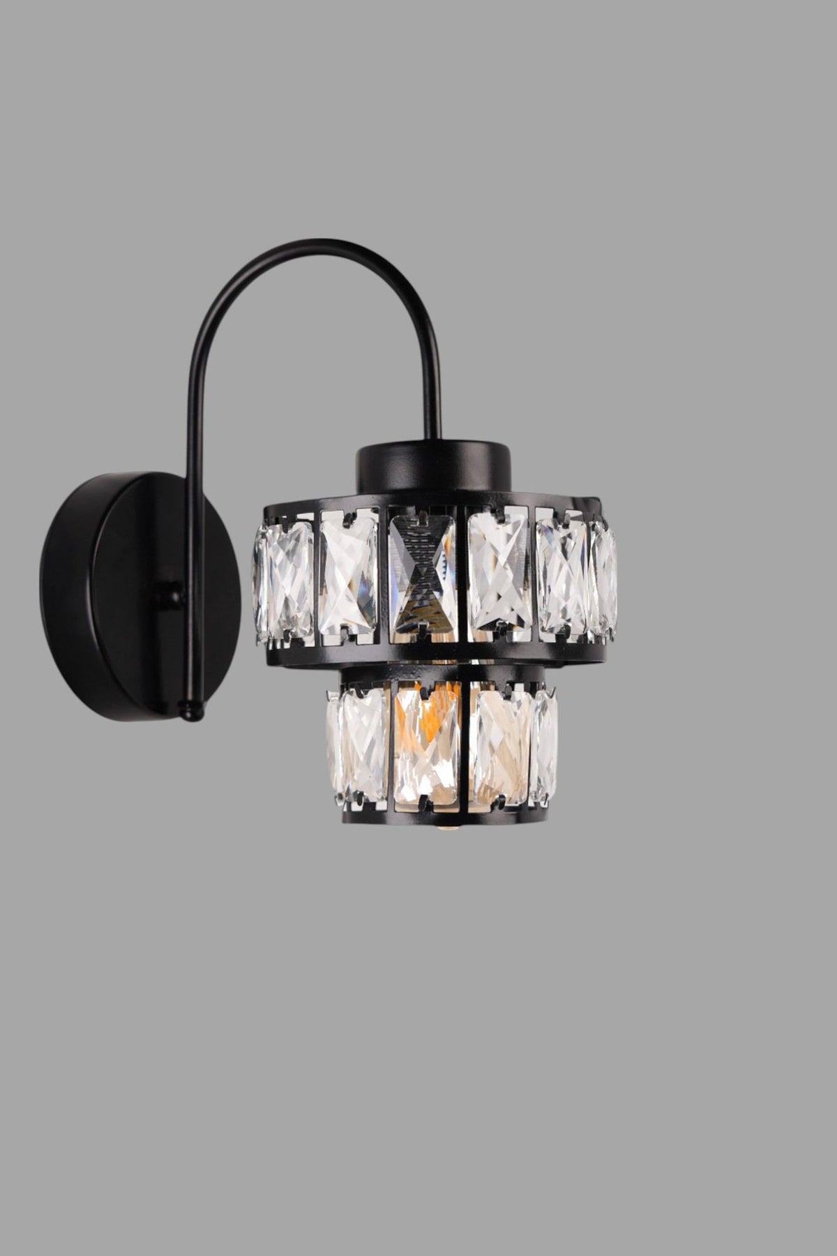 Zidna lampa 748, crna