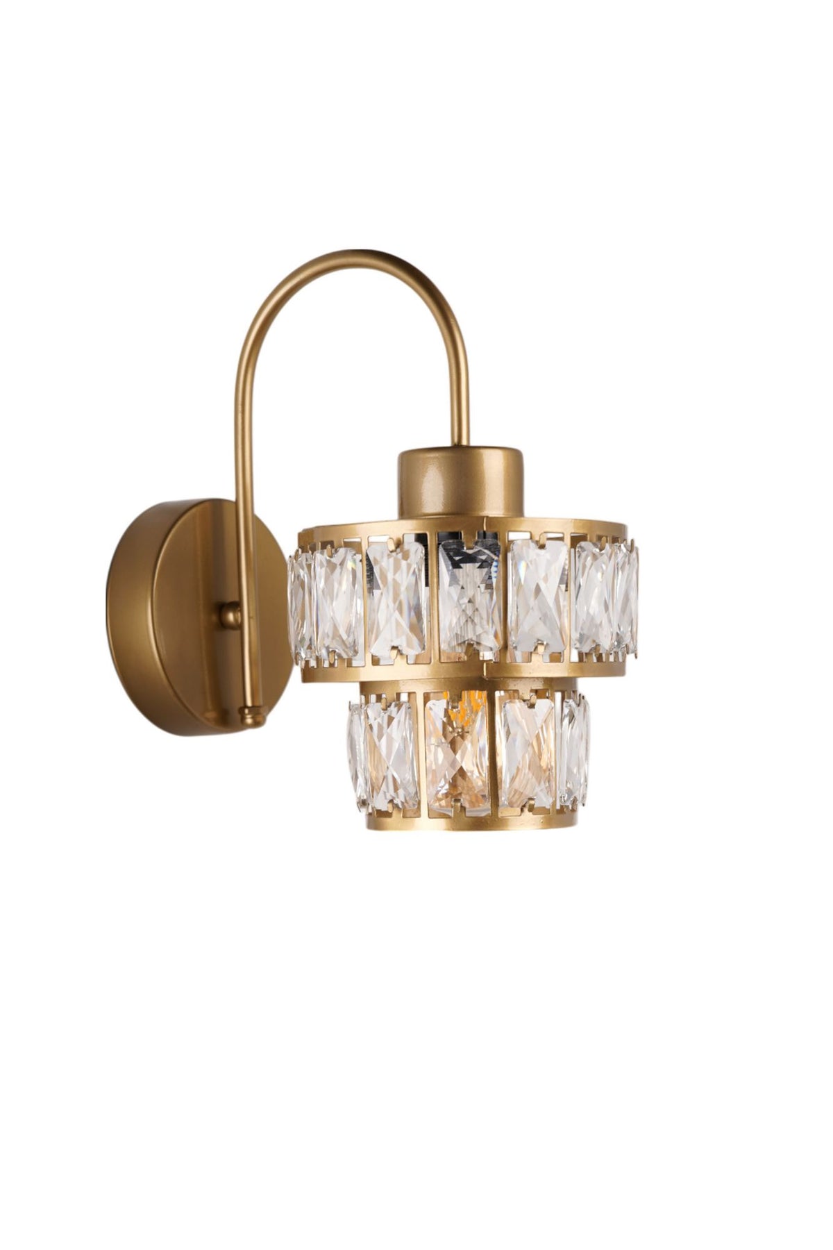 Zidna lampa 755, zlatna