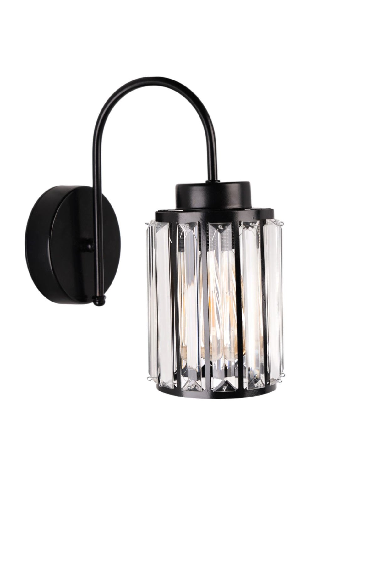 Zidna lampa 762, crna