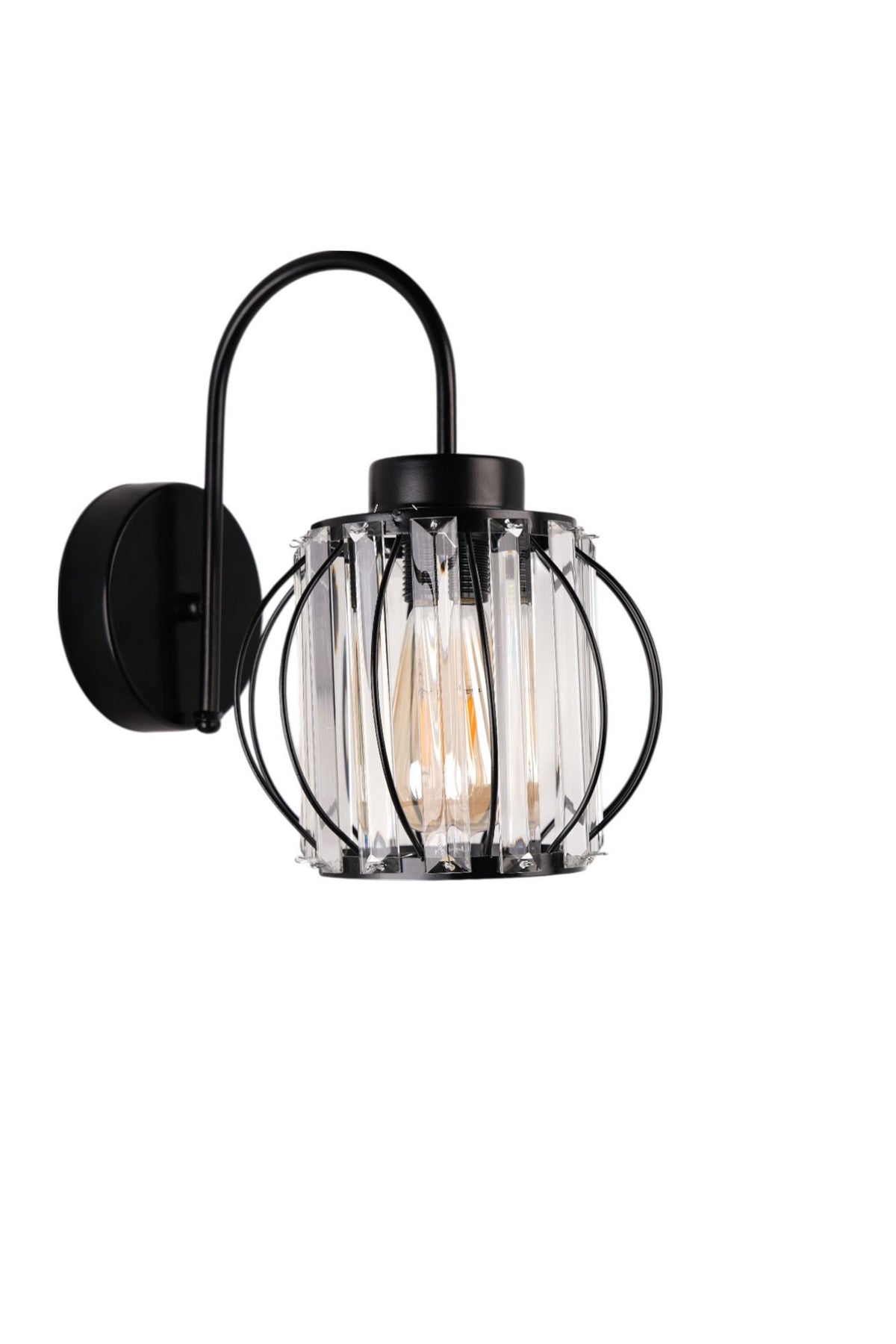 Zidna lampa 786, crna