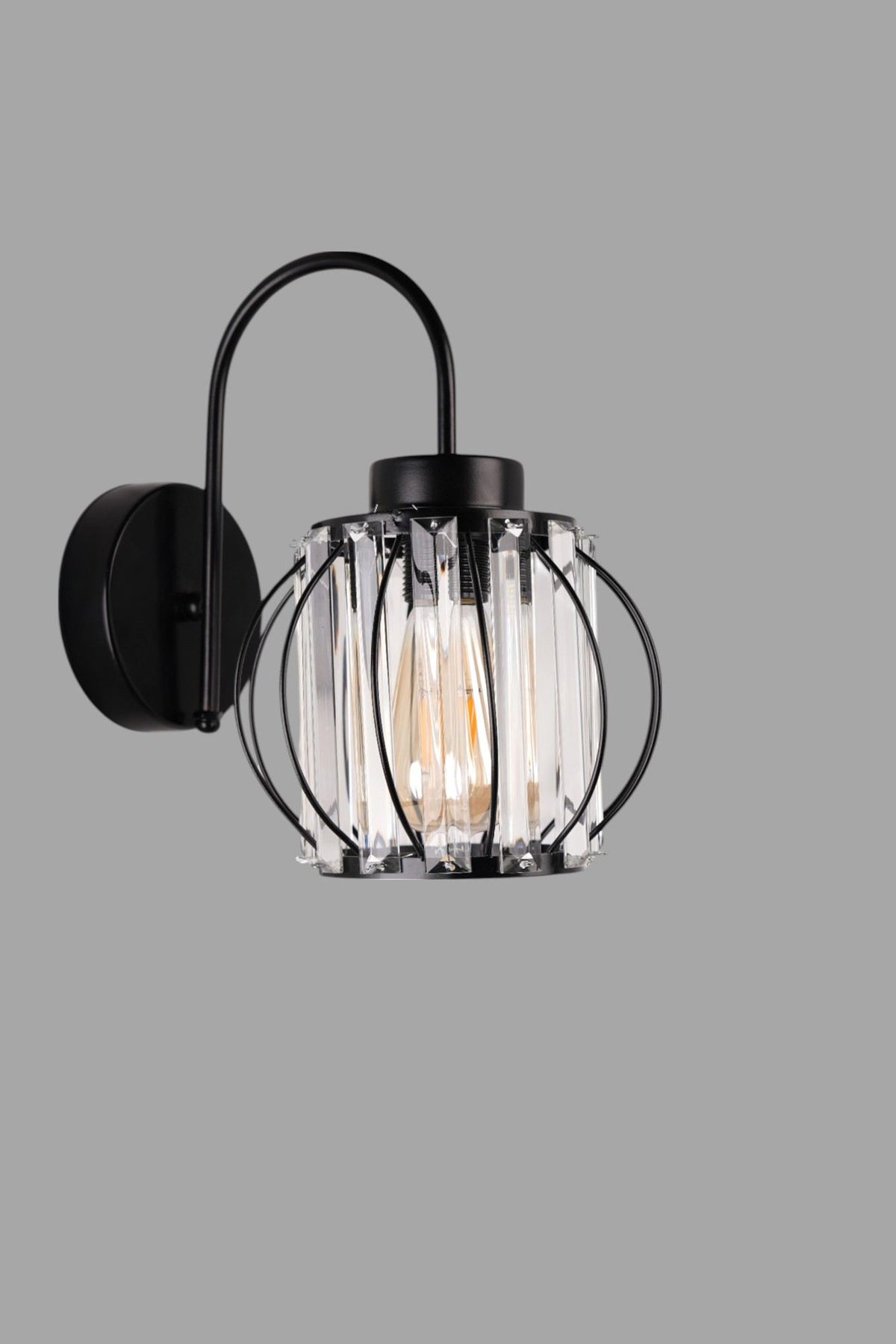 Zidna lampa 786, crna