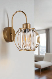 Zidna lampa 793, zlatna