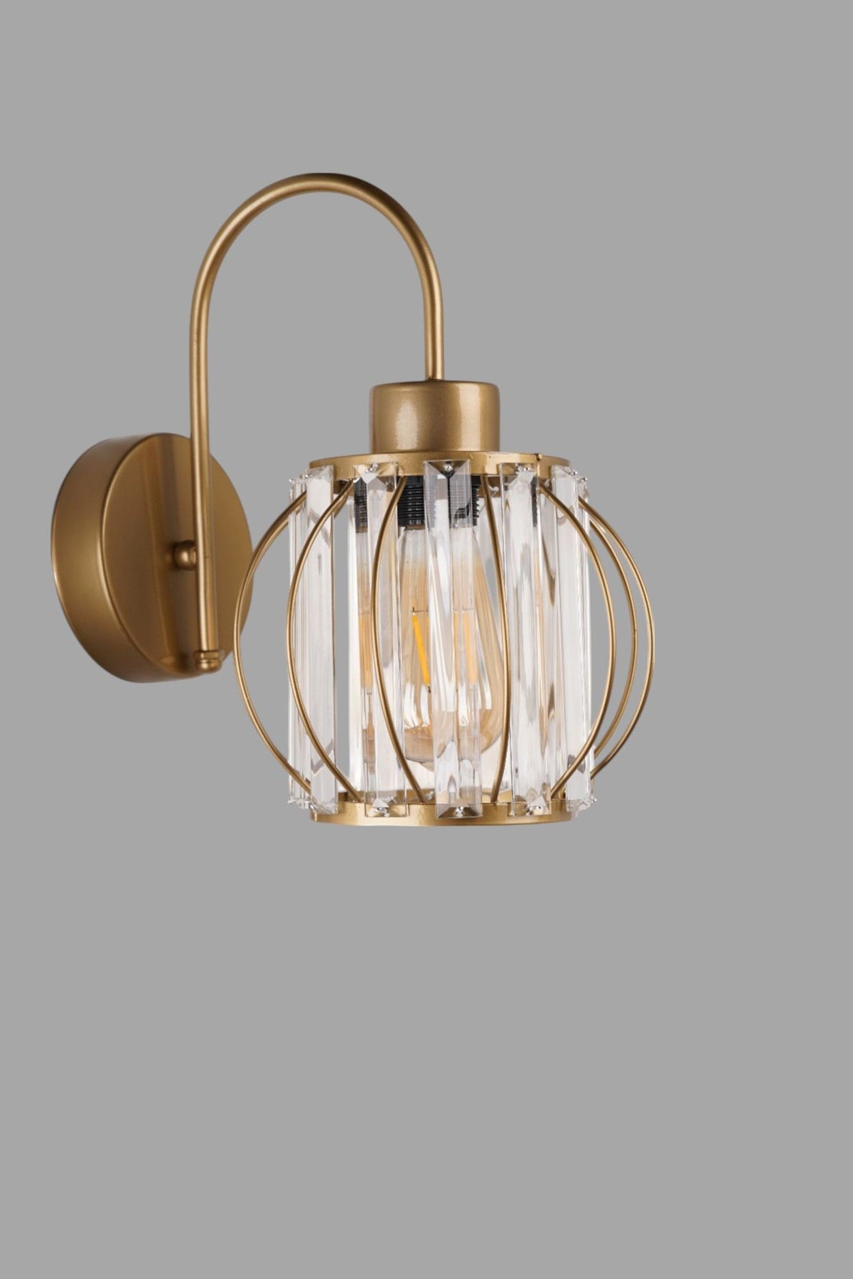Zidna lampa 793, zlatna