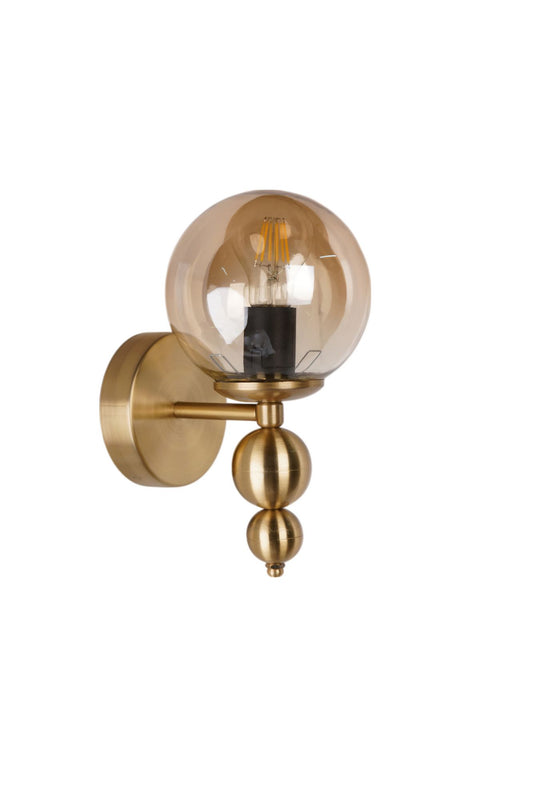 Zidna lampa 830, med, zlatna