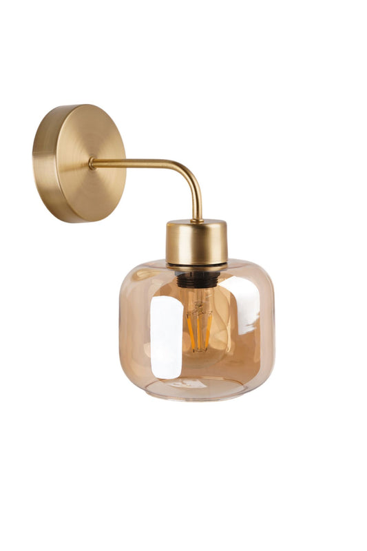 Zidna lampa 878, med, zlatna