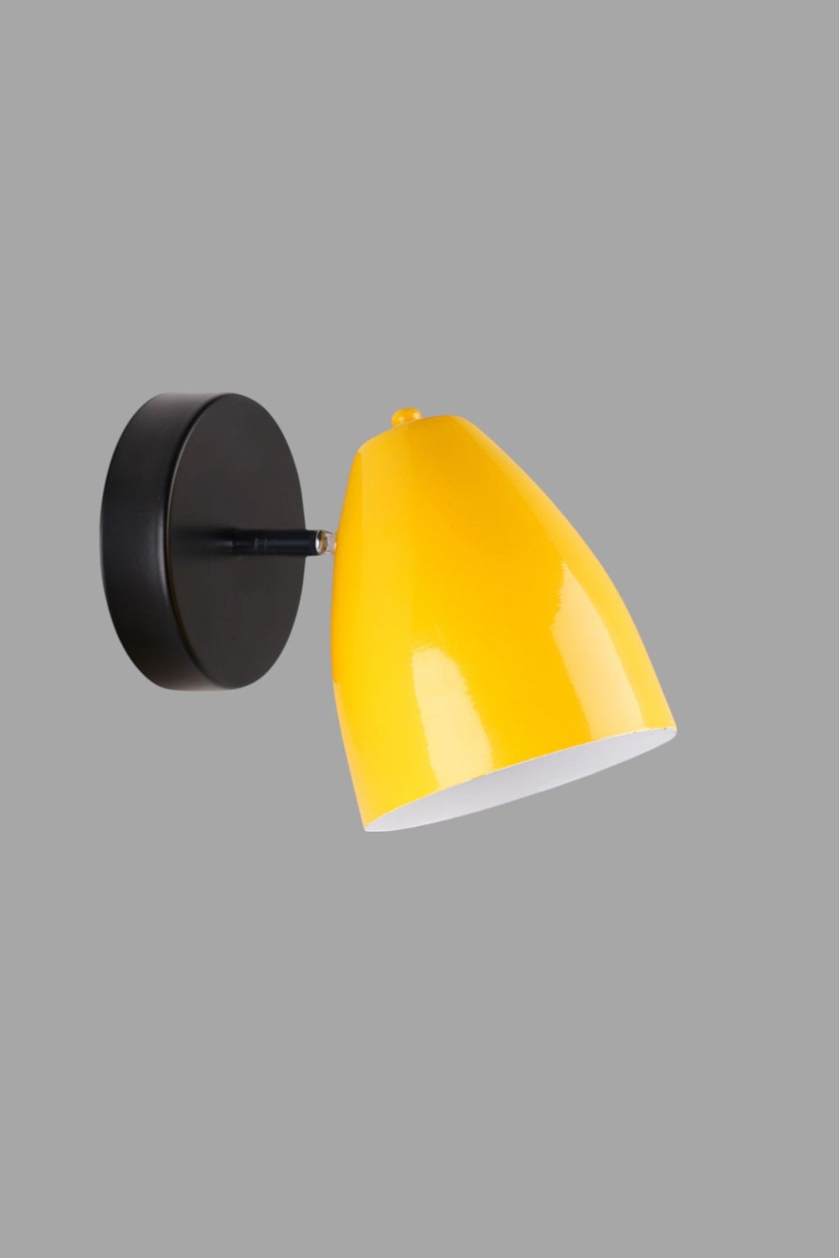 Zidna lampa 977, senf, crna