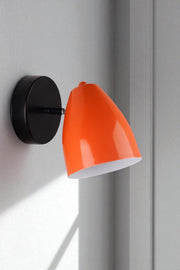 Zidna lampa 984, narančasta, crna