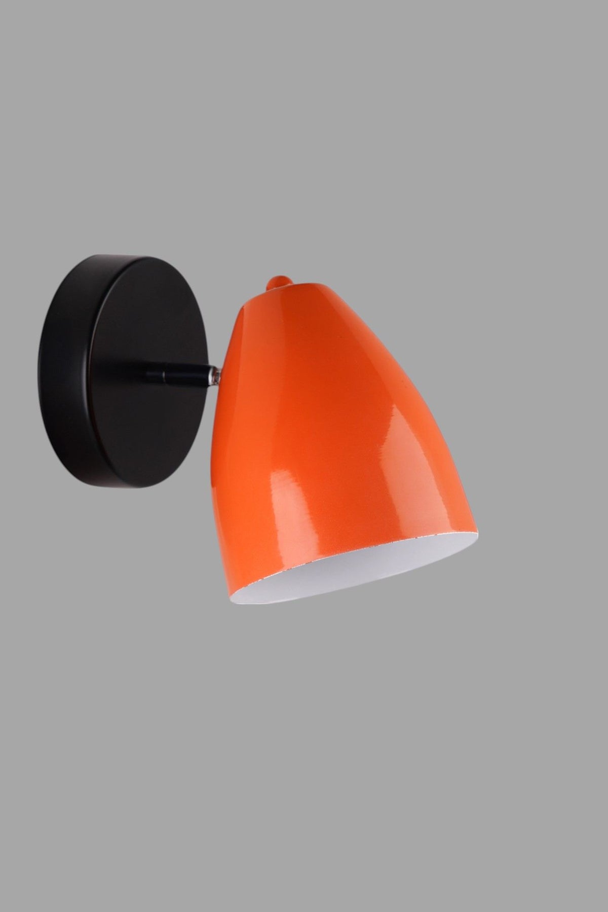 Zidna lampa 984, narančasta, crna