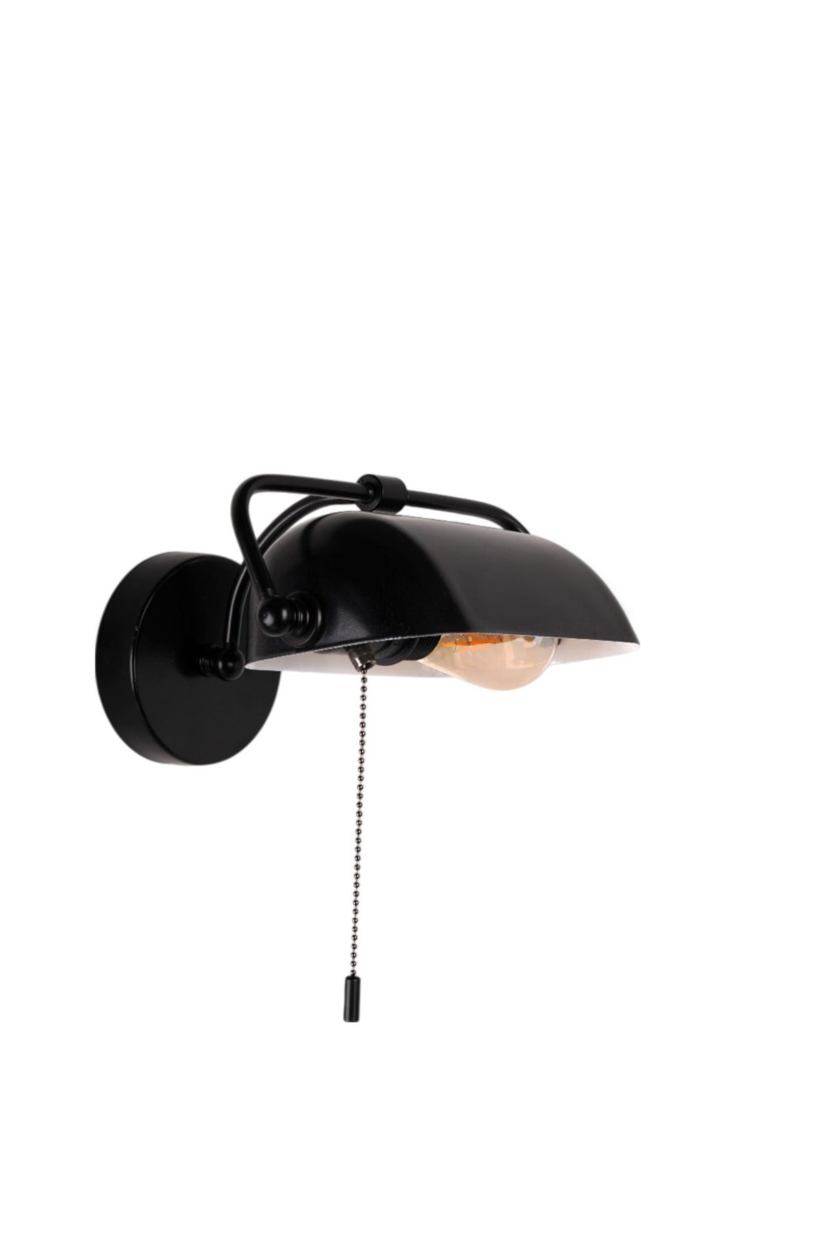Zidna lampa 127, crna