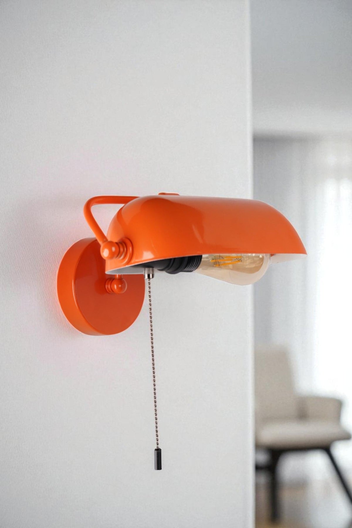 Zidna lampa 165, narančasta
