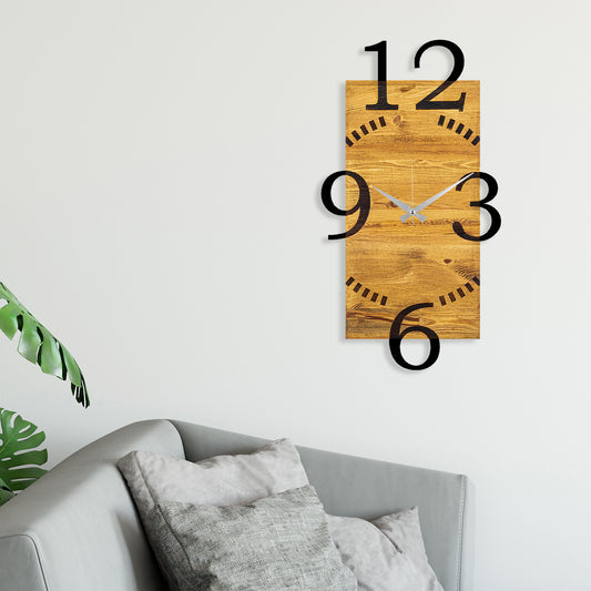 Ukrasni drveni zidni sat, Wooden Clock 2
