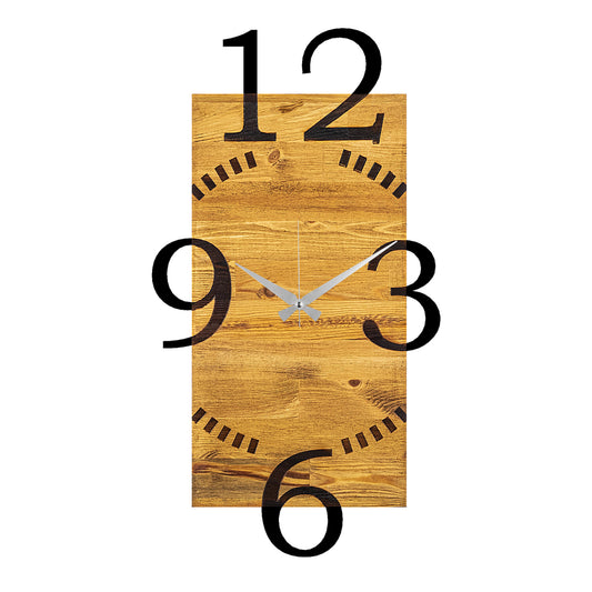 Ukrasni drveni zidni sat, Wooden Clock 2