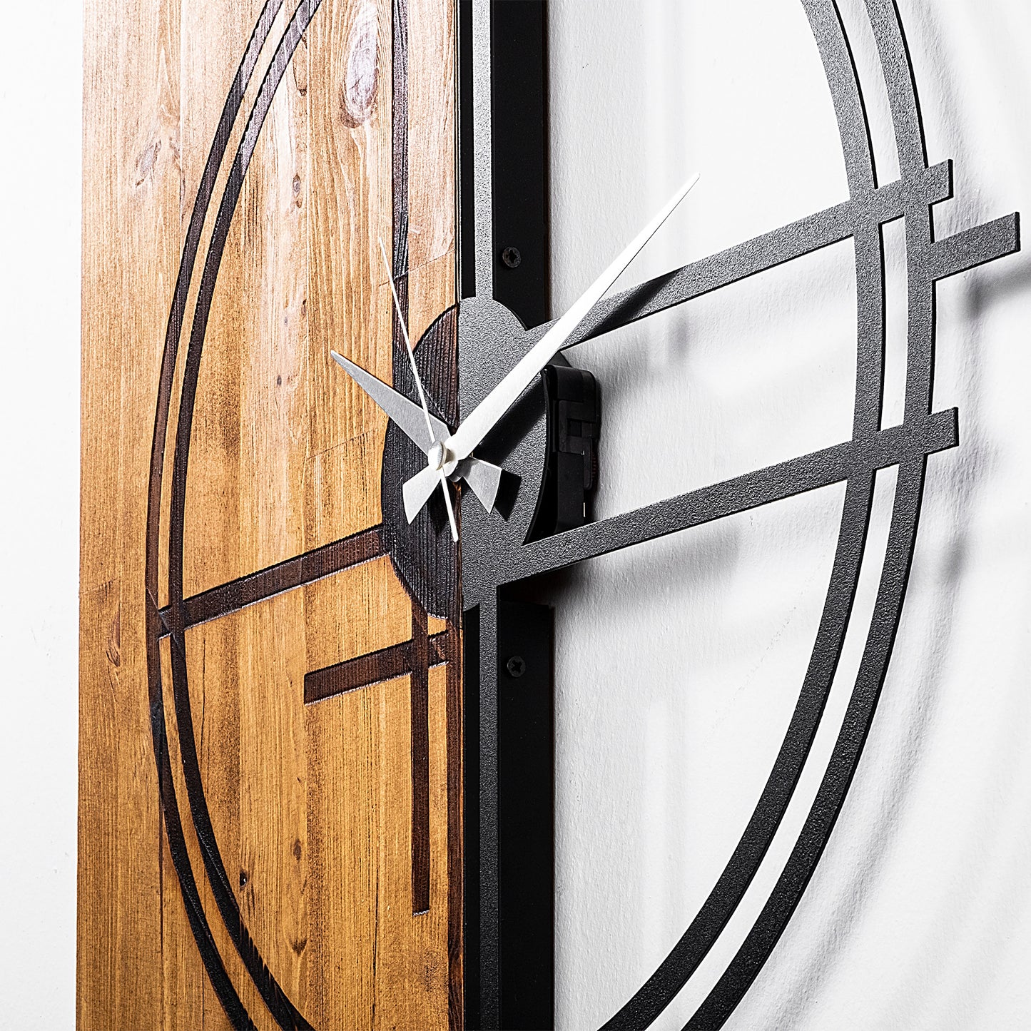 Ukrasni drveni zidni sat, Wooden Clock 38