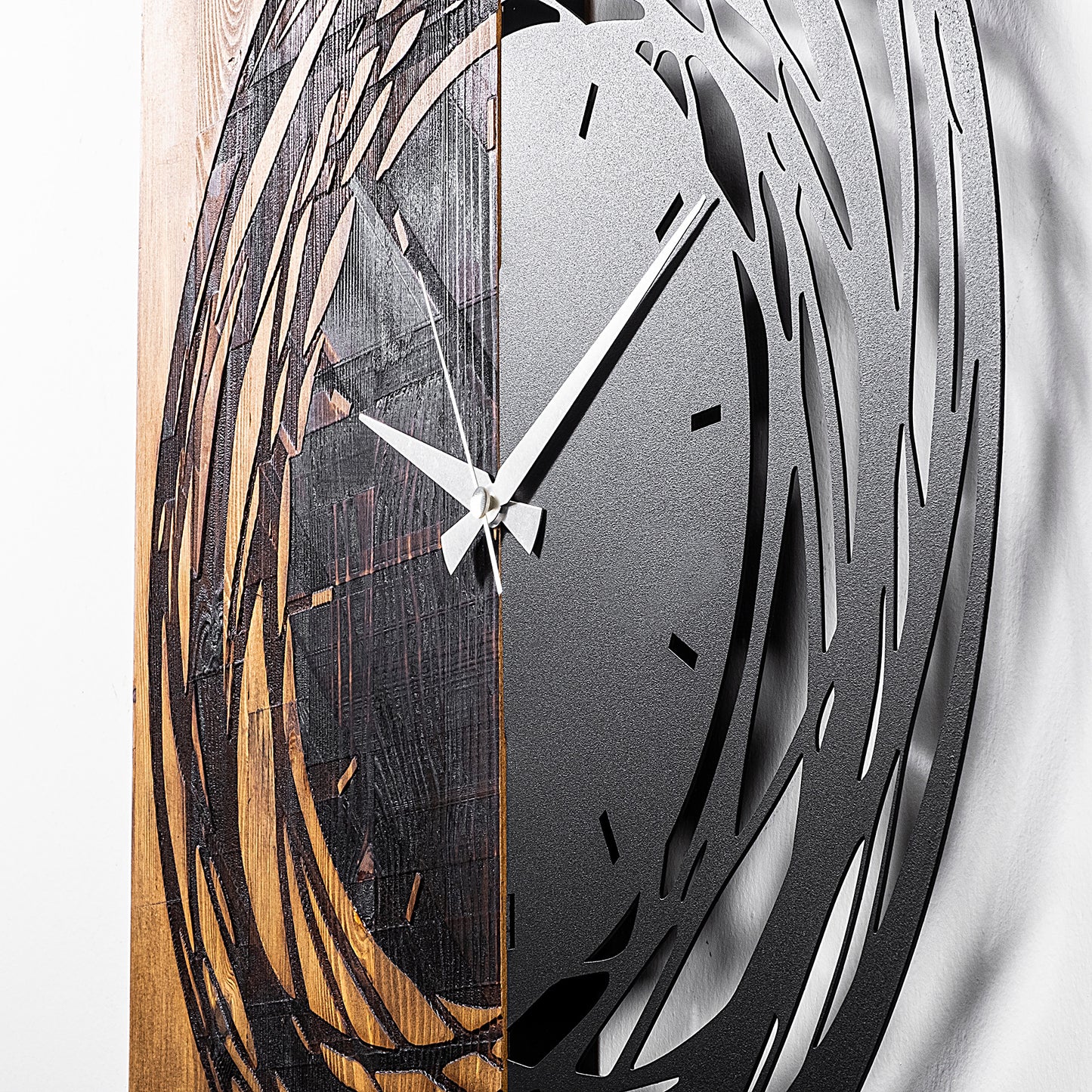 Ukrasni drveni zidni sat, Wooden Clock 39