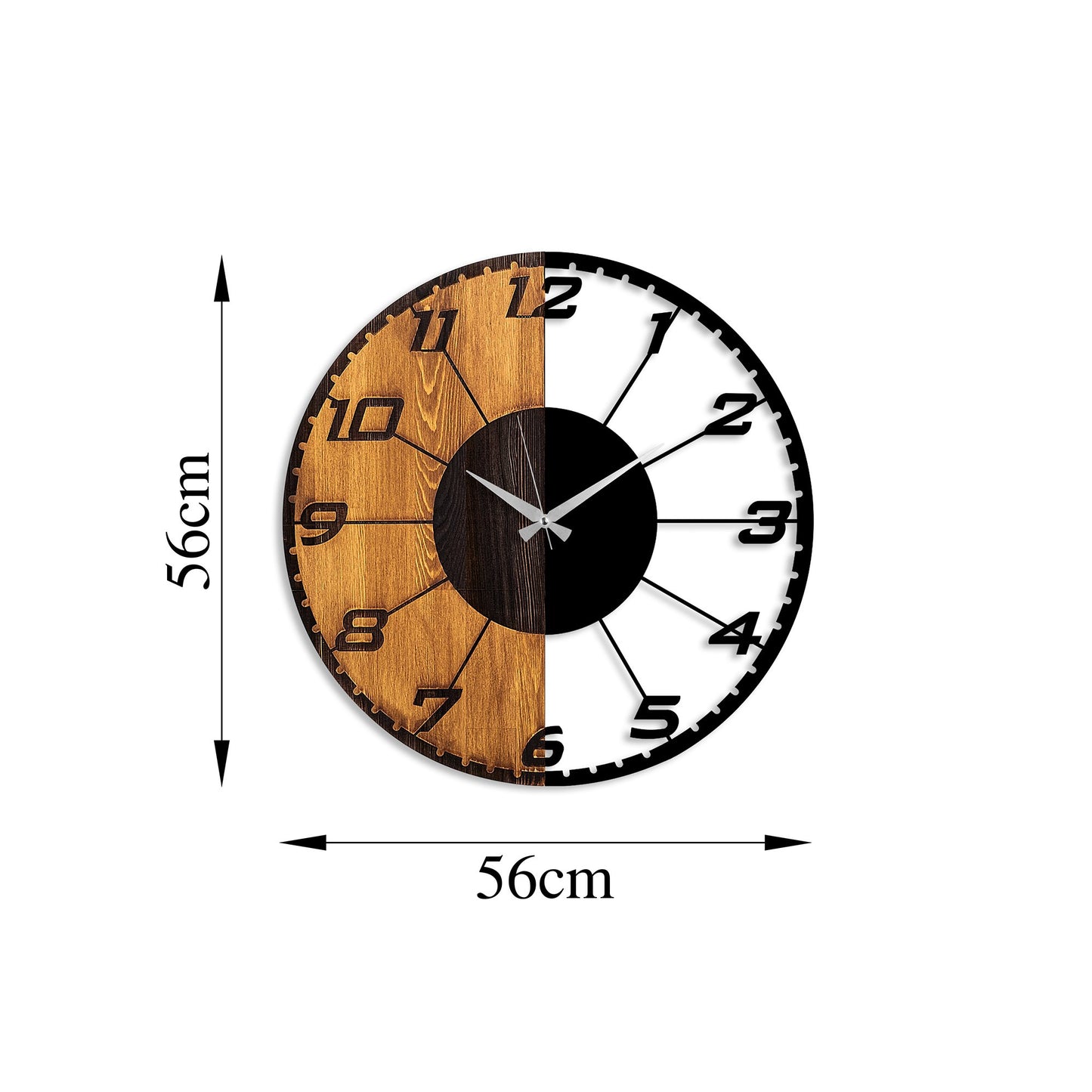 Ukrasni drveni zidni sat, Linear