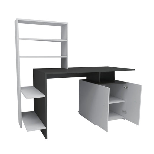Studijski stol, Melis - White, Anthracite