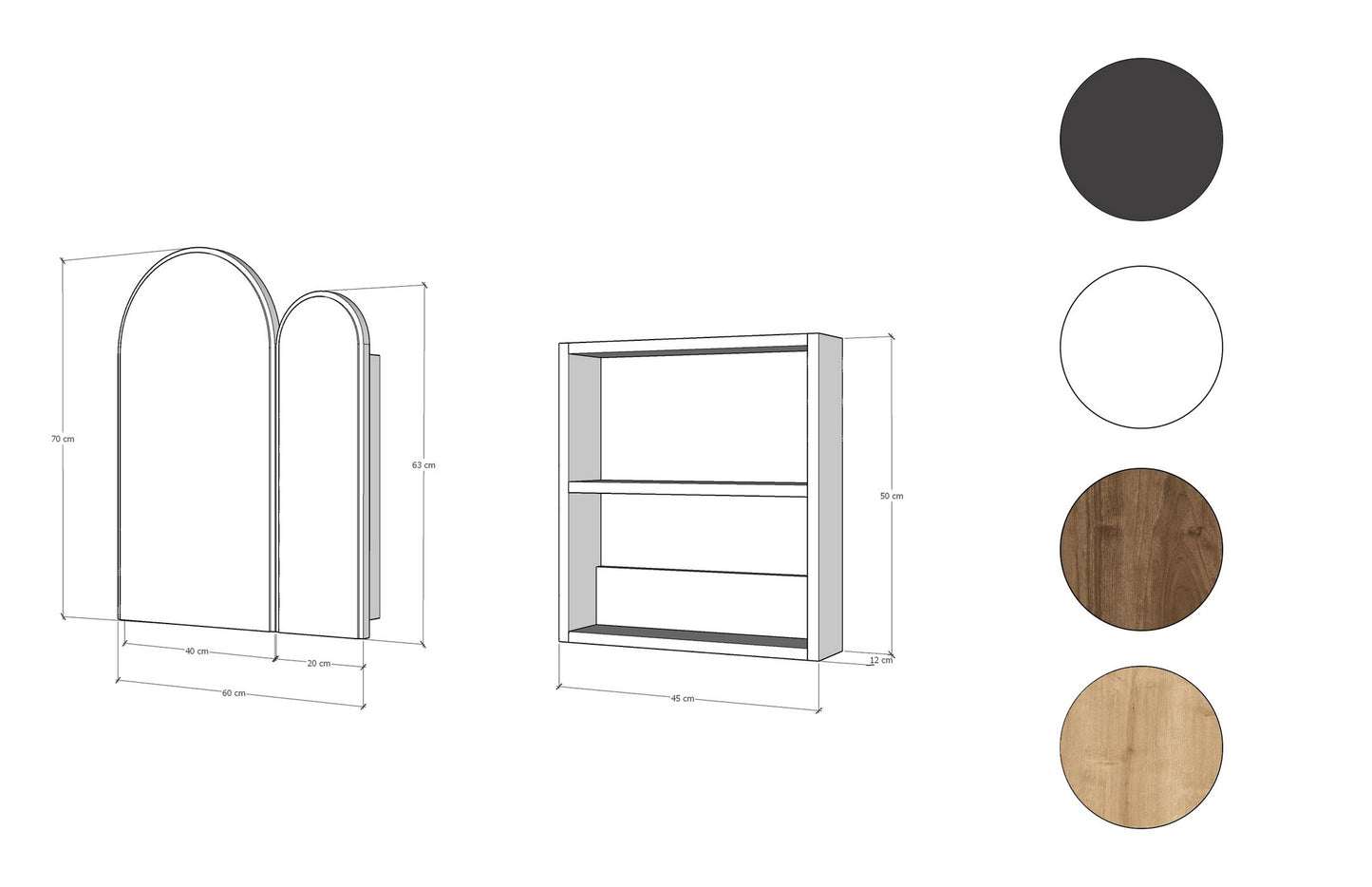 Kupaonica, Classe Cabinet - Black