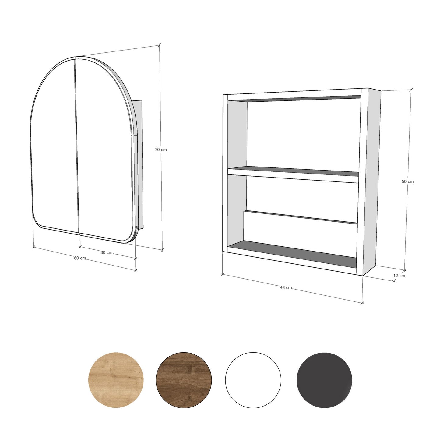 Kupaonica, Hope Cabinet - Beige