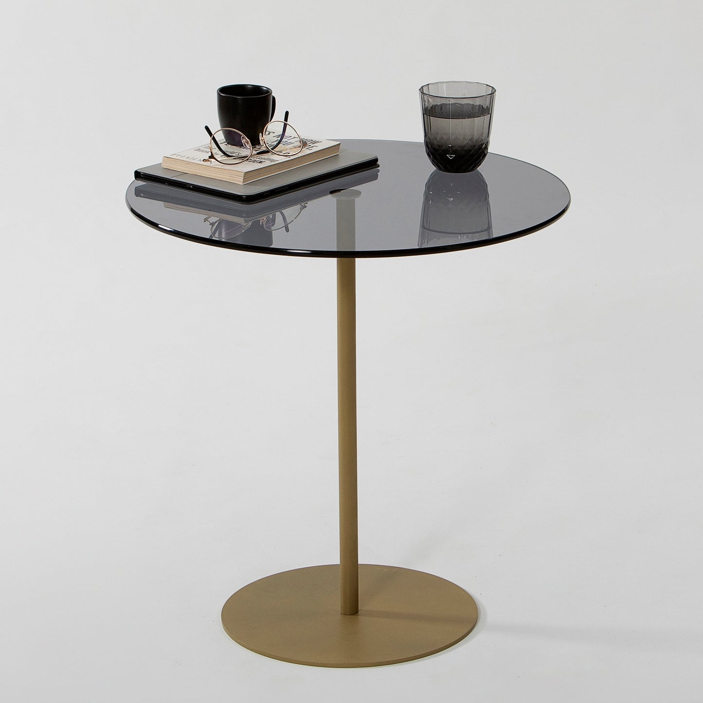Bočni stol, Chill-Out - Gold, Dark Grey